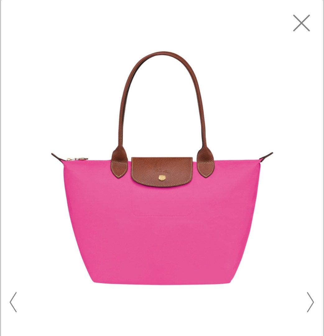longchamp le pliage original tote bag medium pink candy Women s