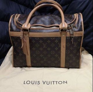 Louis Vuitton Sac Shan 40 Pet Carrier Bag Monogram Brown