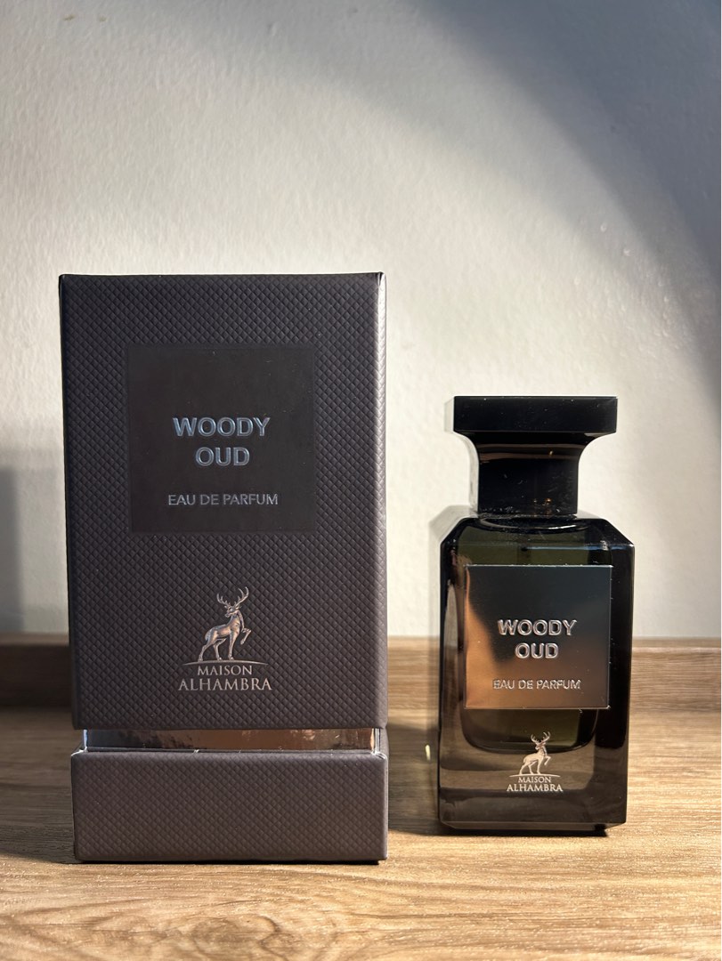 Maison Alhambra Woody Oud EDP 100mL, Beauty & Personal Care, Fragrance ...
