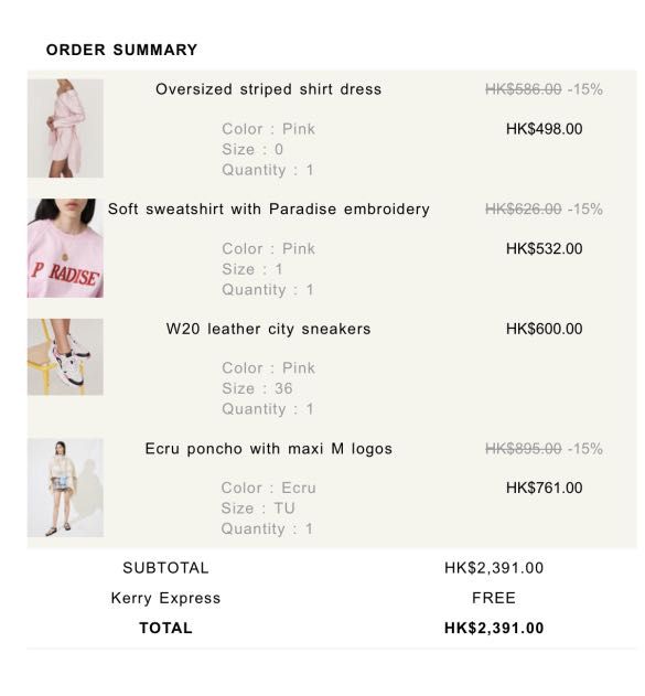 Maje paradise online sweatshirt