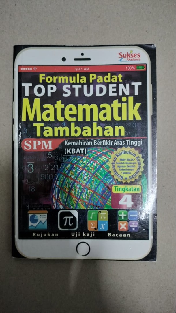 MATEMATIK TAMBAHAN, Hobbies & Toys, Books & Magazines, Textbooks On ...