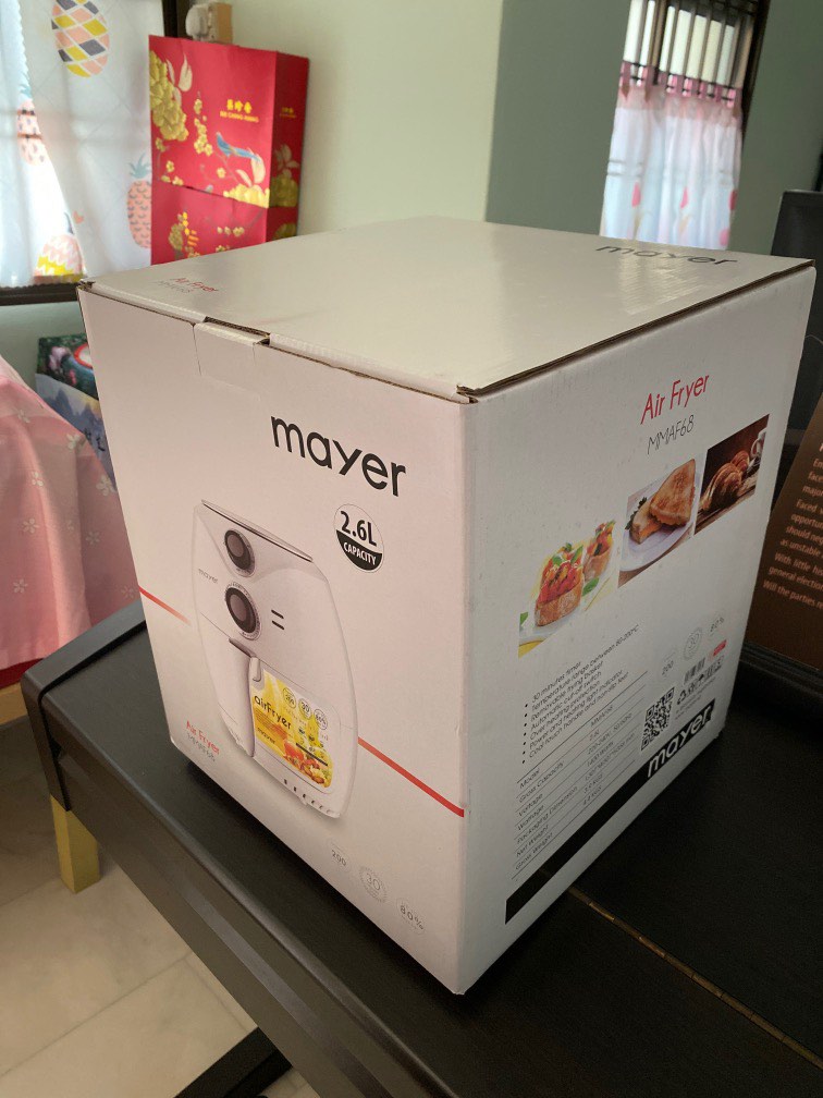 Mayer Air Fryer 2.6L MMAF68, TV & Home Appliances, Kitchen Appliances