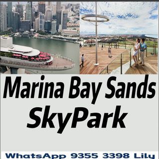 Mbs Marina Bay Sands: Sands SkyPark Observation Deck Singapore