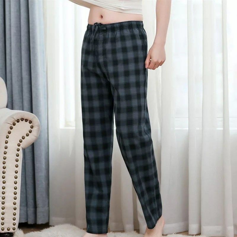 Pajama Pants Cotton Brushed Lounge Trousers At Cotton Traders Mens
