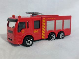 Mini Firetruck  1 Diecast