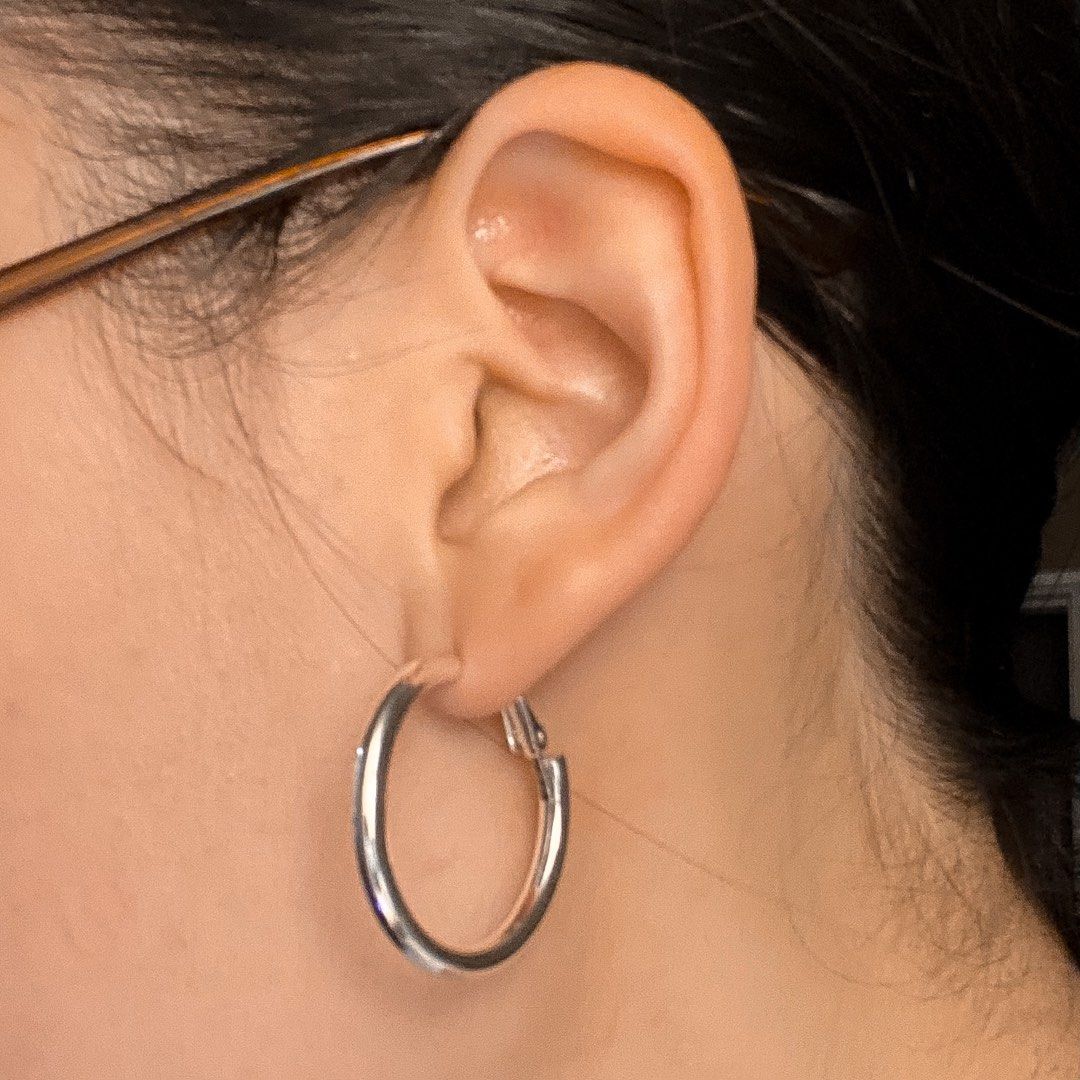 Monki shop hoop earrings
