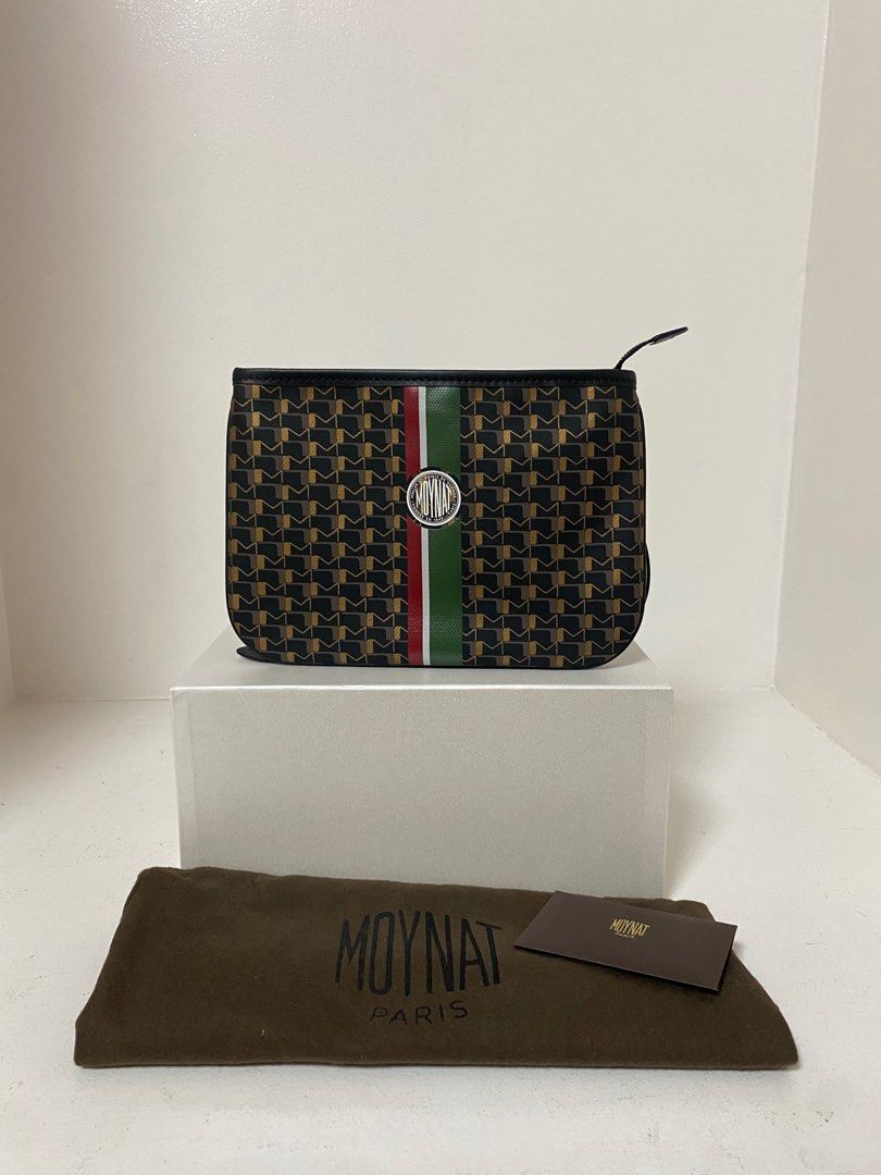 Moynat Oh Trousse Pouch (Category: Luxury Bags & Wallets) located in Pasig City. Submitted by jslfinds_ (Listing ID 1224981195, Image 2). Description: Brand New Moynat Oh Trousse Pouch RFS: got as a gift Comes with dust bag and authenticity card.