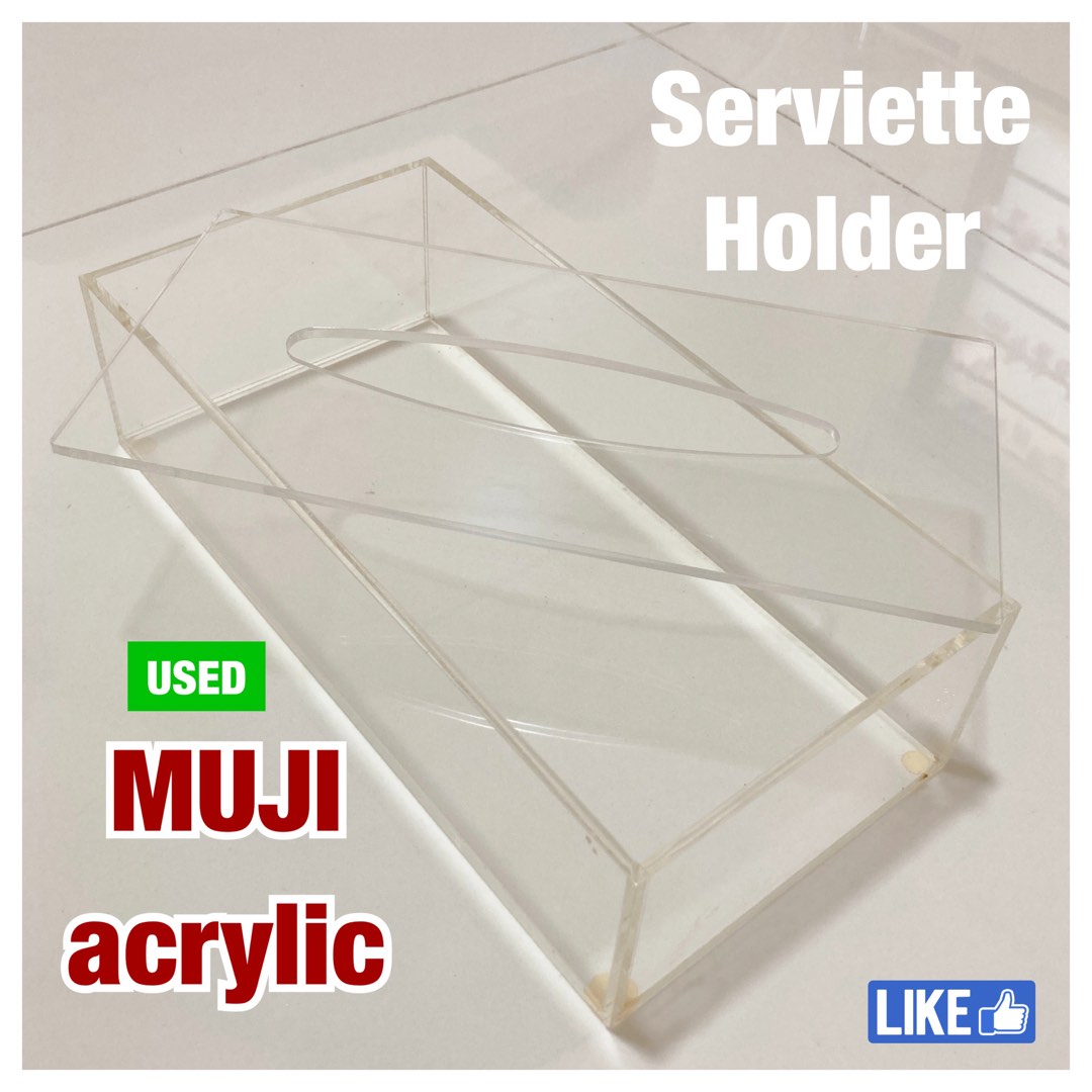 MUJI Acrylic, Furniture & Home Living, Home Decor, Other Home Decor on ...