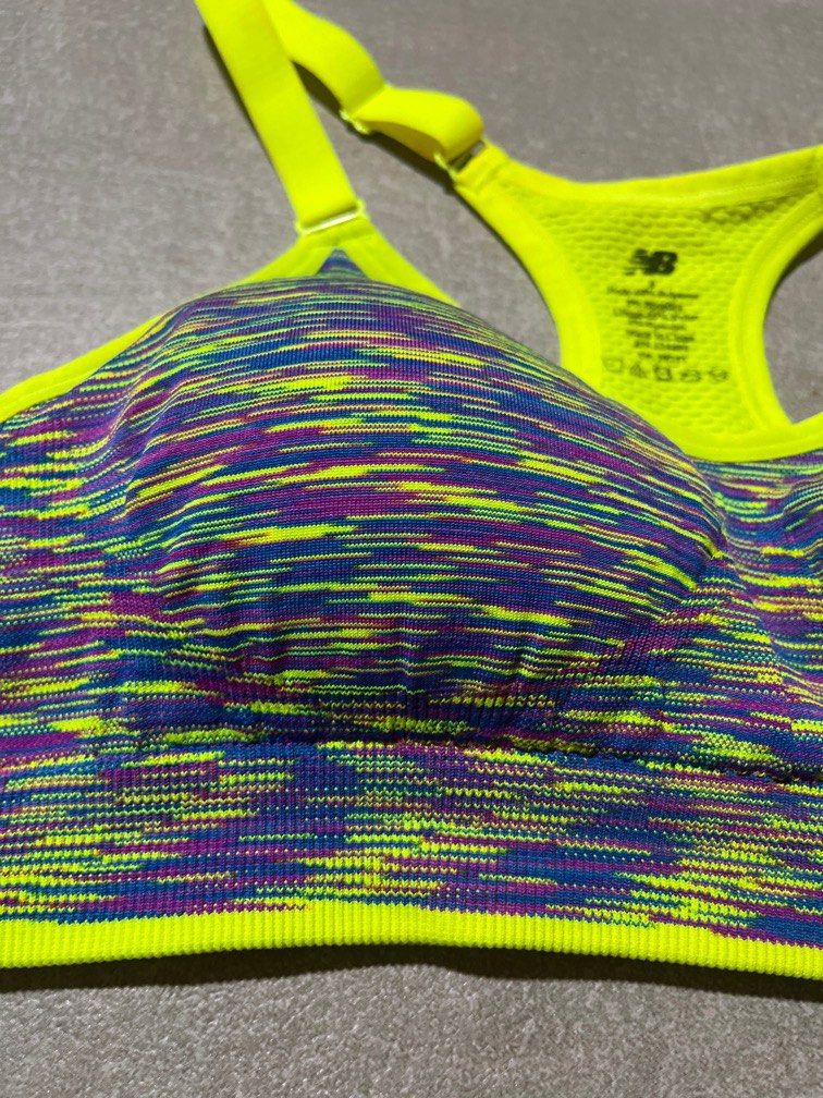 NB Néon Color Printed Style Sports Bra