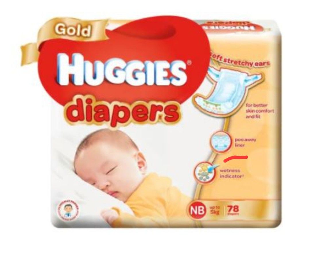 Huggies gold newborn sale