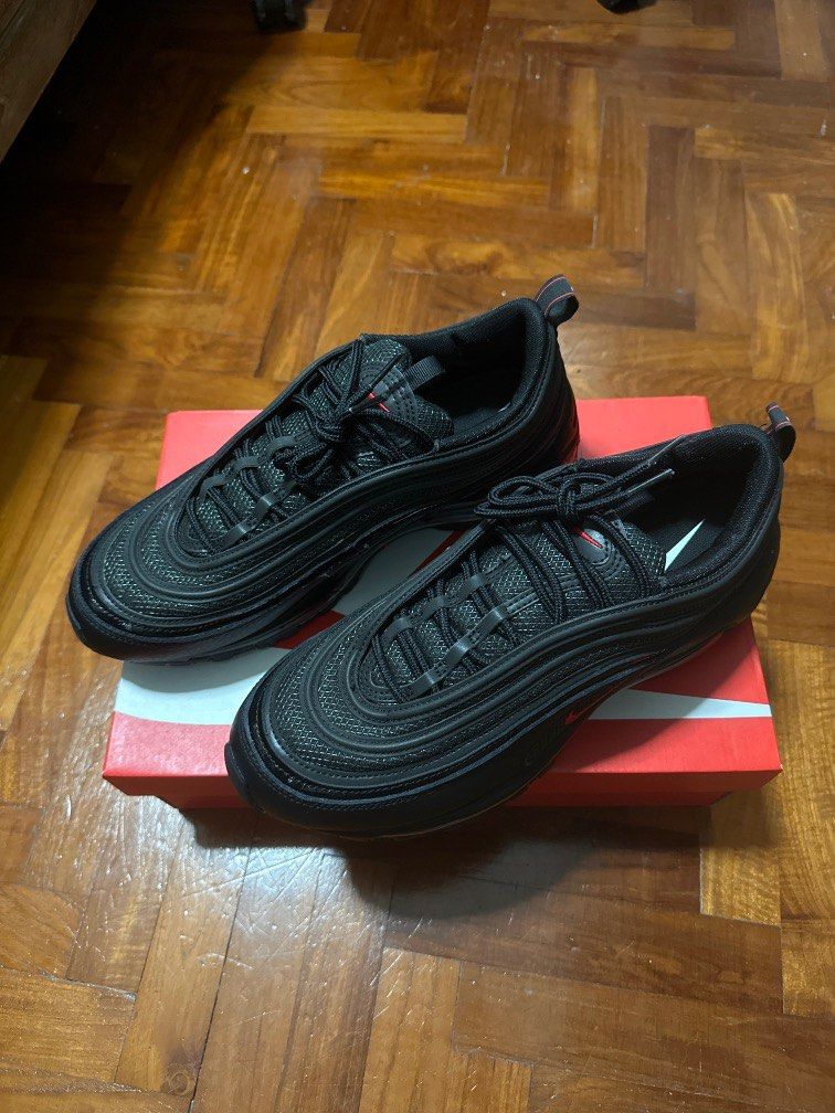 Nike Air Max 97 Bred Men s Fashion Footwear Sneakers on Carousell