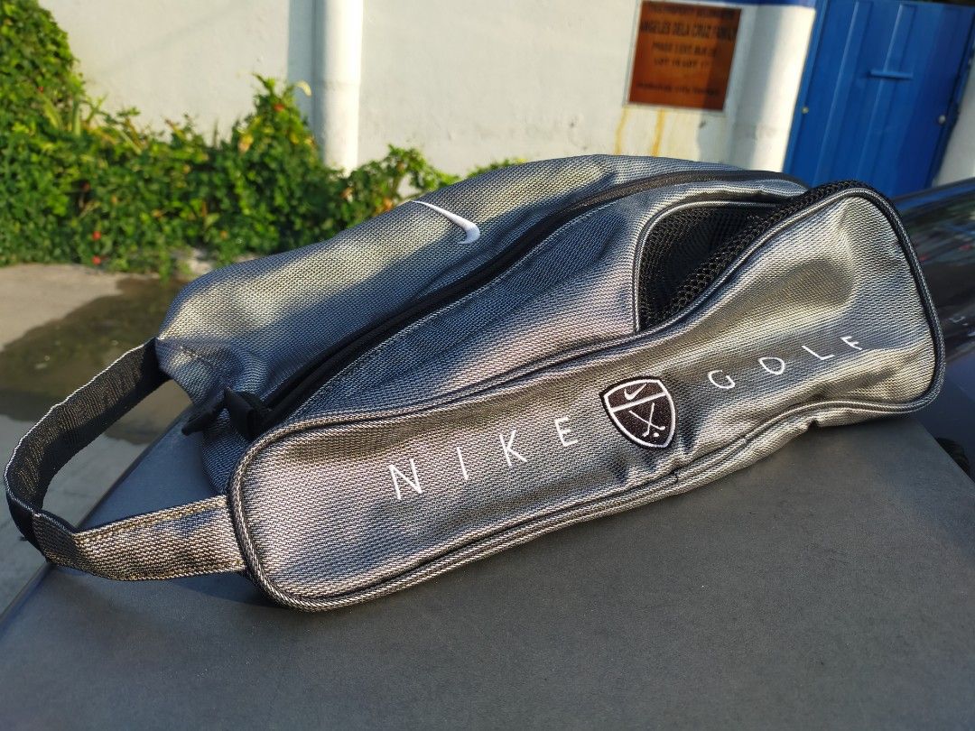 Nike Golf clutch bag gray on Carousell