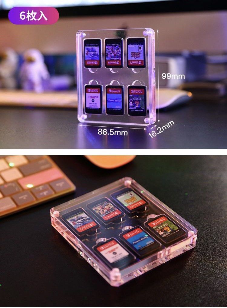 Nintendo switch top acrylic case