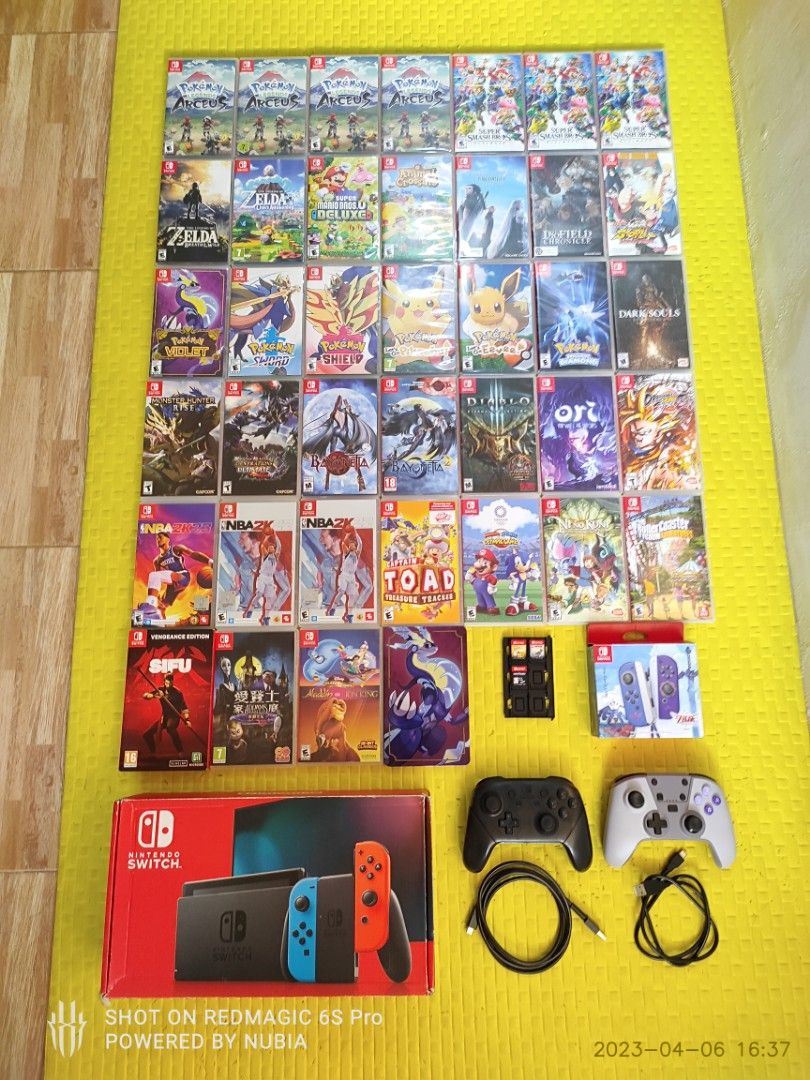 Nintendo Switch V2 Games and Accessories for SaLE SWaP CoD