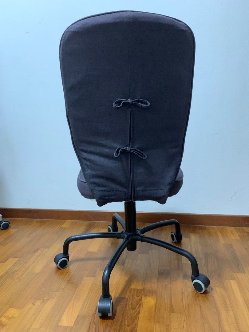 Ikea LILLHOJDEN Swivel office chair, Furniture & Home Living, Furniture, Chairs on Carousell
