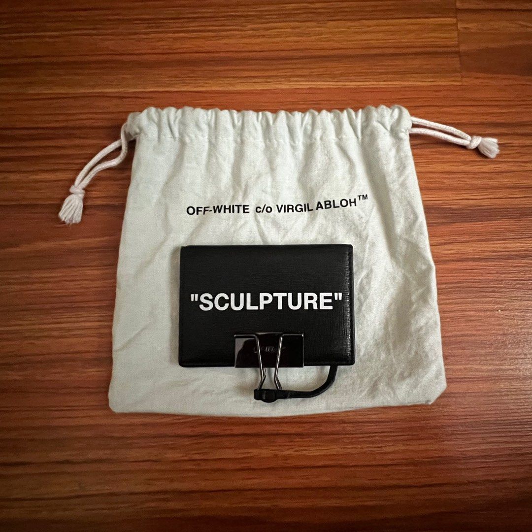 Off white sales sculpture card holder