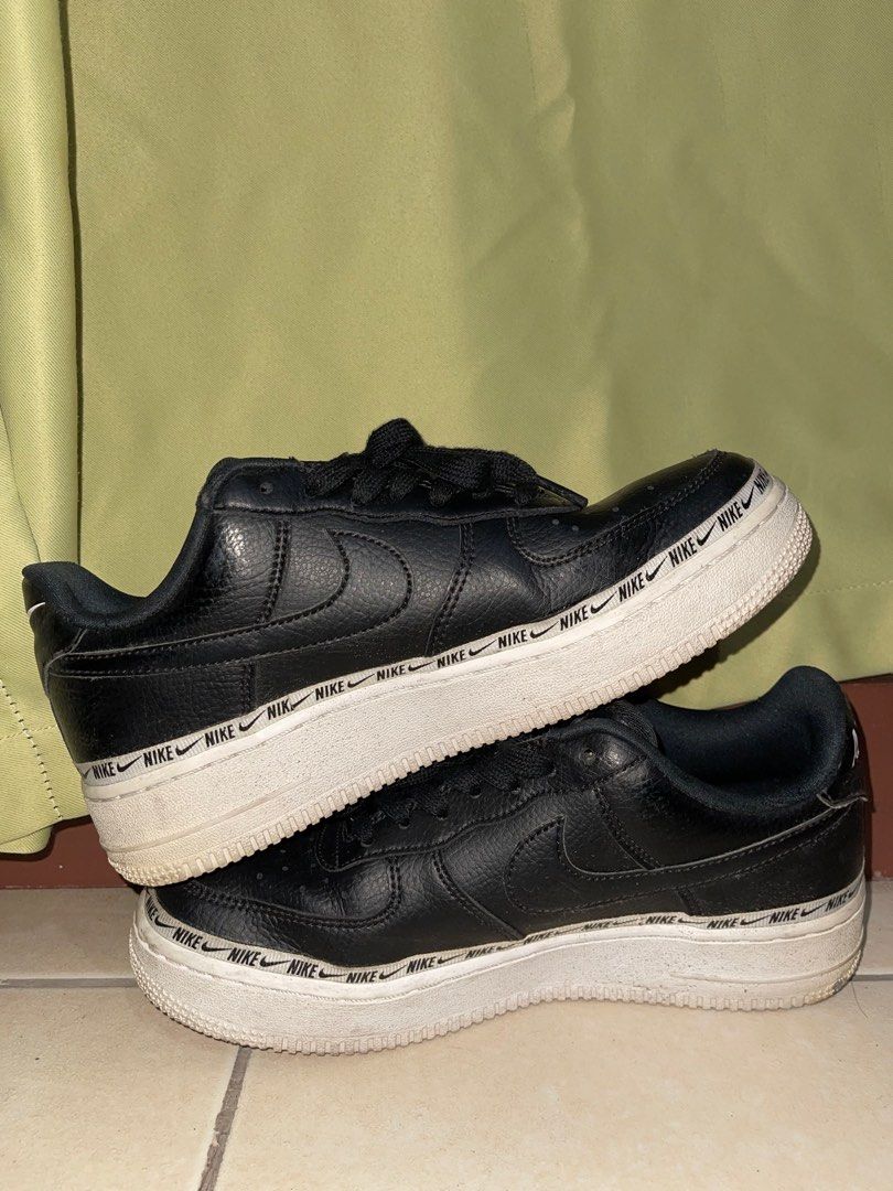 Nike air force outlet 1 ribbon pack black