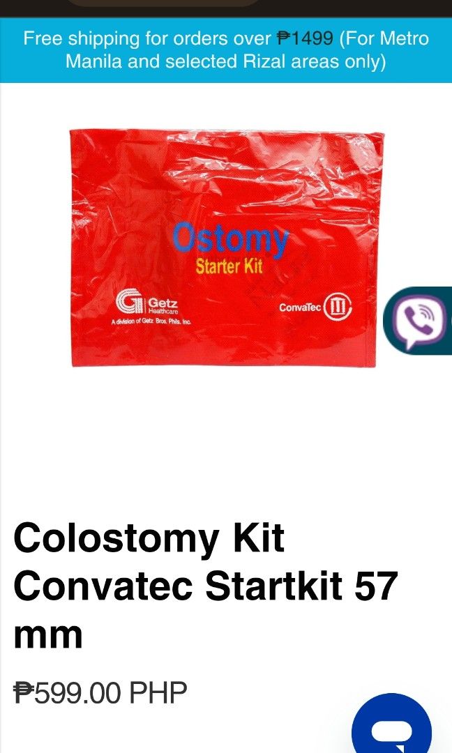Ostomy starter kit, Health & Nutrition, Medical Supplies & Tools on