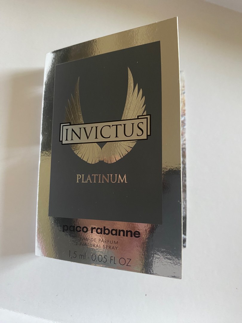 Paco Rabane Invictus Platinum 1.5ml Spray, Beauty & Personal Care ...