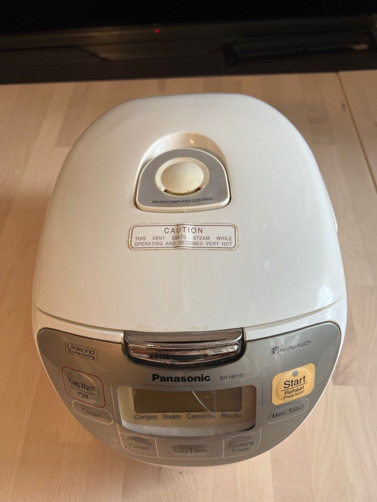 Panasonic SRND10 Rice Cooker, 家庭電器, 廚房電器, 鍋具 Carousell