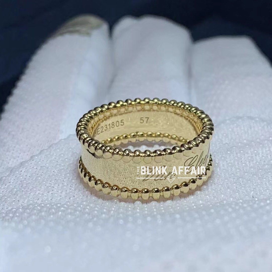 Gold signature clearance rings
