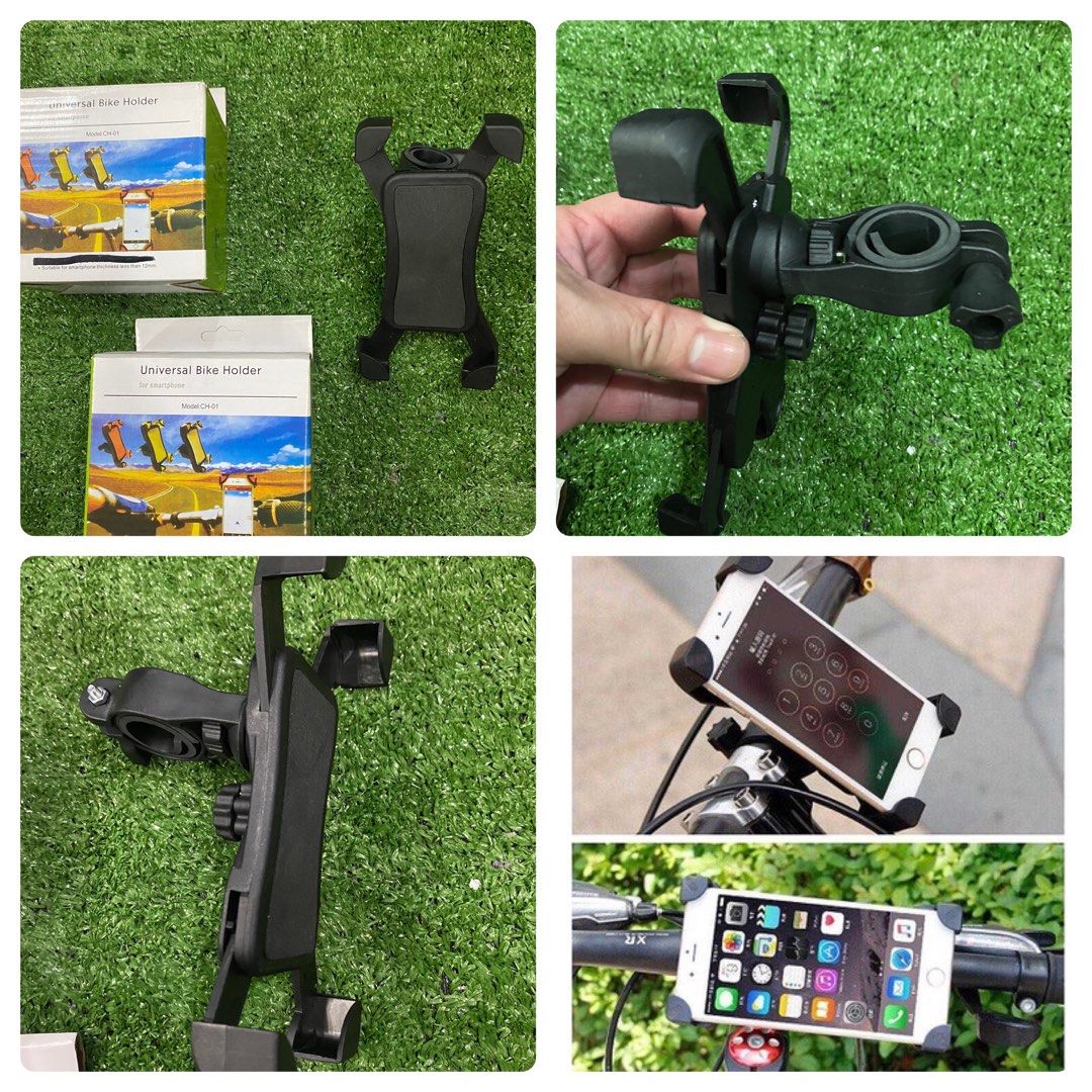 Phone holder bicycle motorcycle, Sports Equipment, Bicycles & Parts