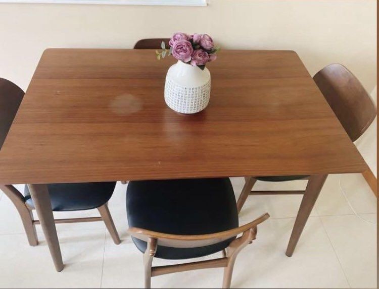 Picket&Rail Dining Table, Furniture & Home Living, Furniture, Tables