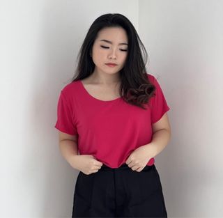 Pink Crop Top