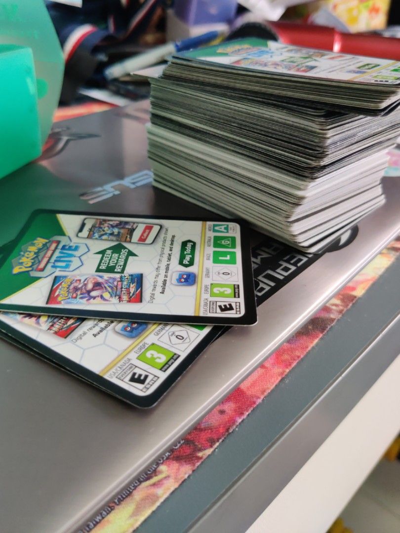 Pokemon code cards, Hobbies & Toys, Toys & Games on Carousell