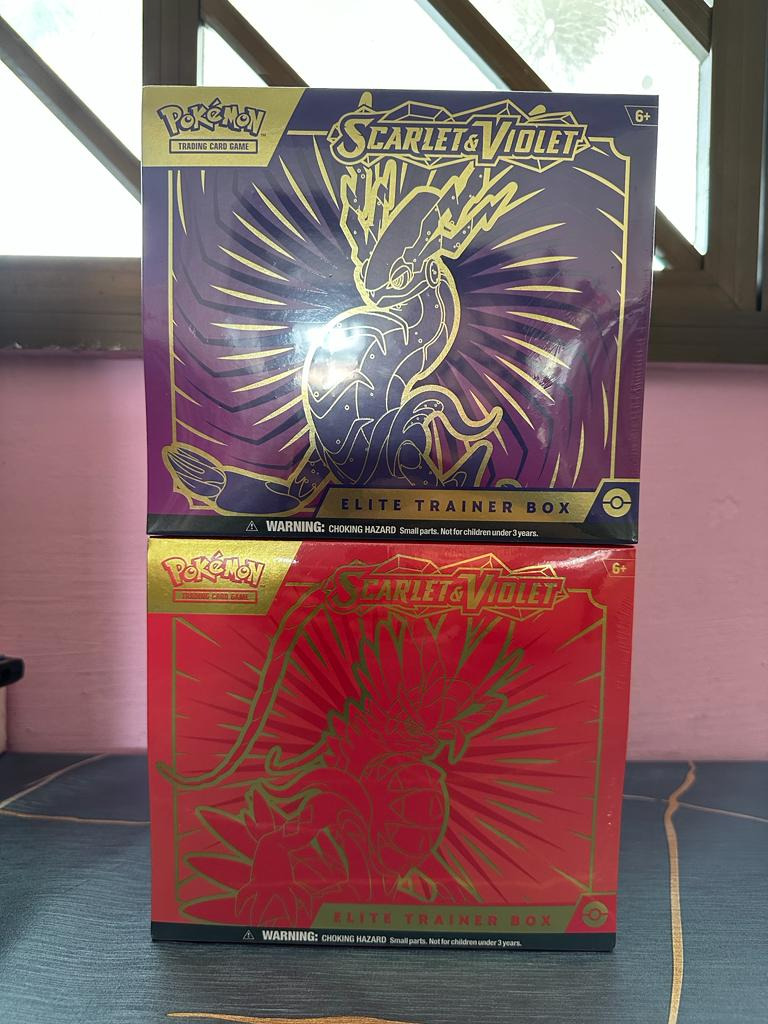 Pokemon TCG: Scarlet and Violet SV01 Elite Trainer Box ETB [BOX ...