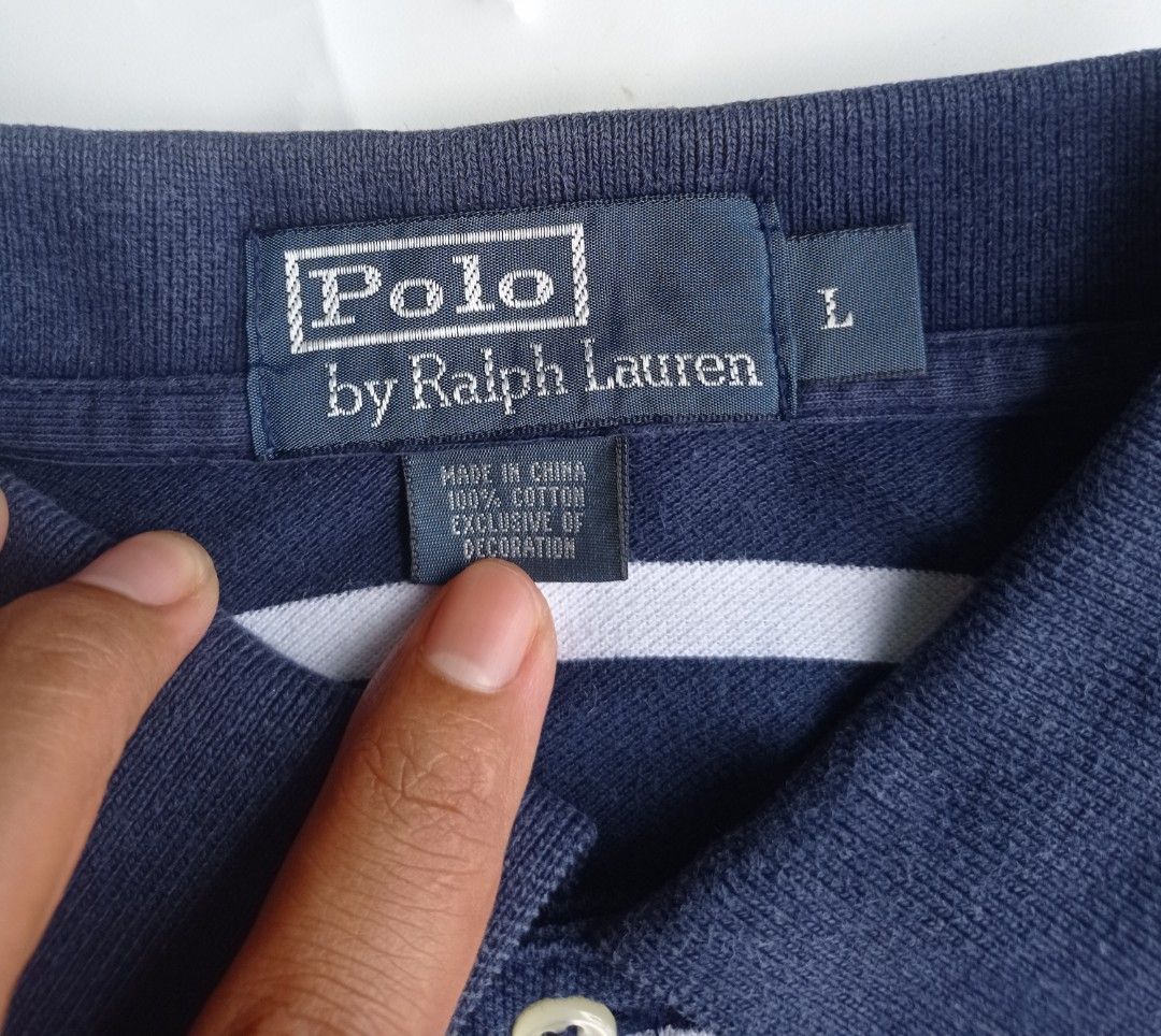 Polo shirt ralph lauren salur, Fesyen Pria, Pakaian , Atasan ...