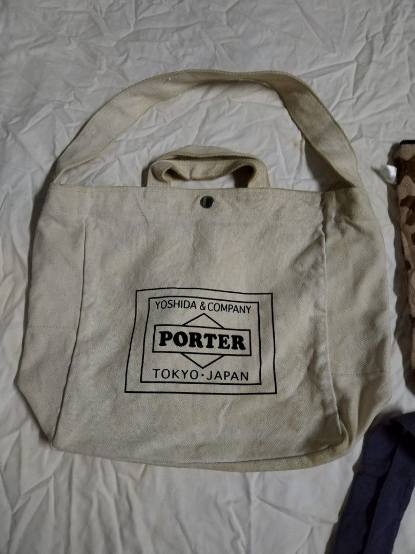 Porter stussy ape pepsi, Women's Fashion, Bags & Wallets, Tote Bags on ...