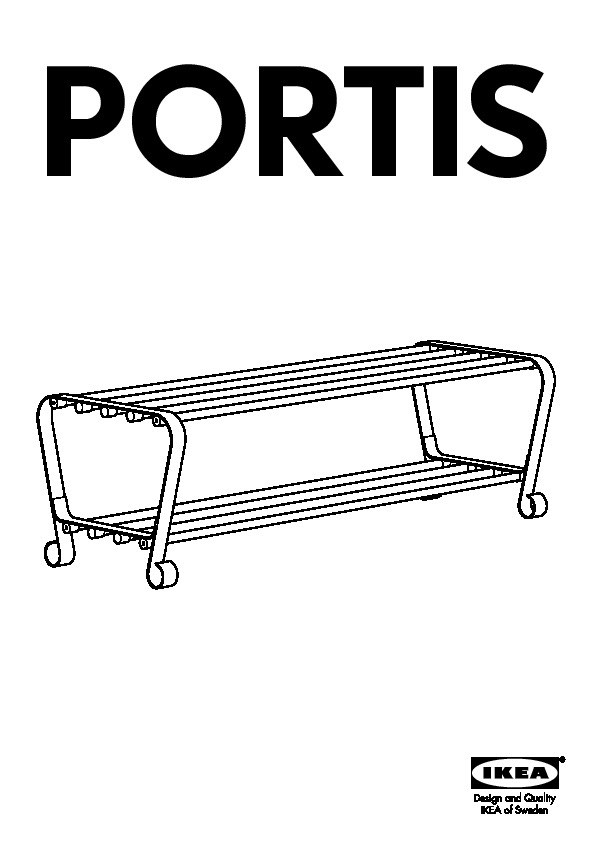 Ikea portis sales shoe rack