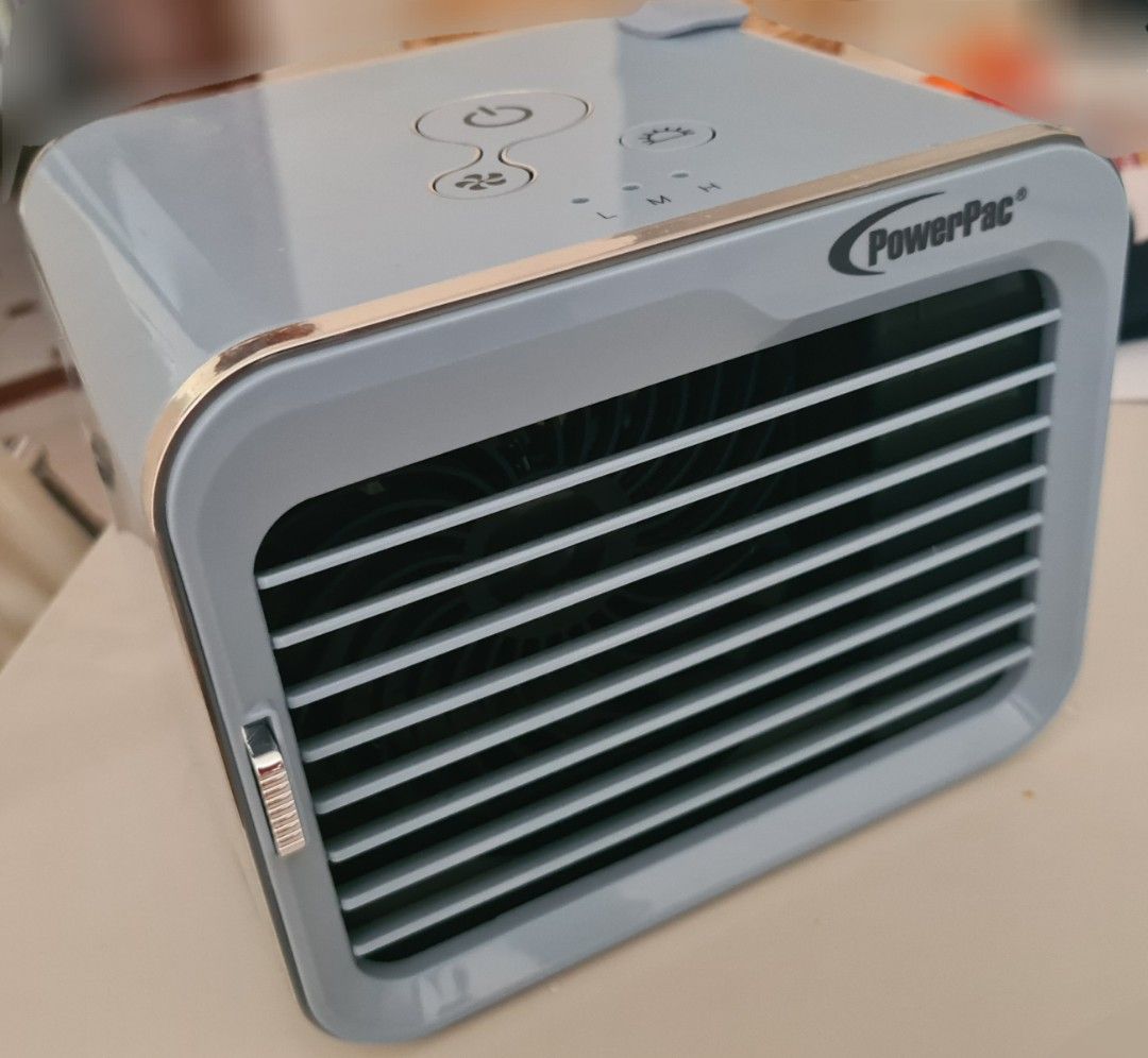 PowerPac Mini Airconditioner Fan Cooler, TV & Home Appliances, Air