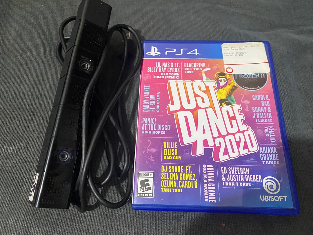Ps4 camera v1 with just dance 2020, Video Gaming, Gaming Accessories, Controllers on Carousell