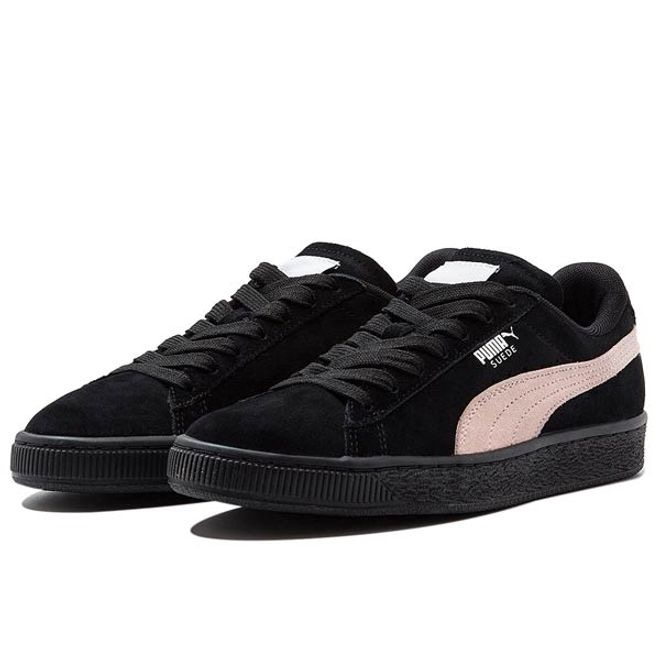 Puma suede black womens top