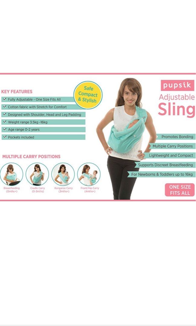 Pupsik studio baby discount sling