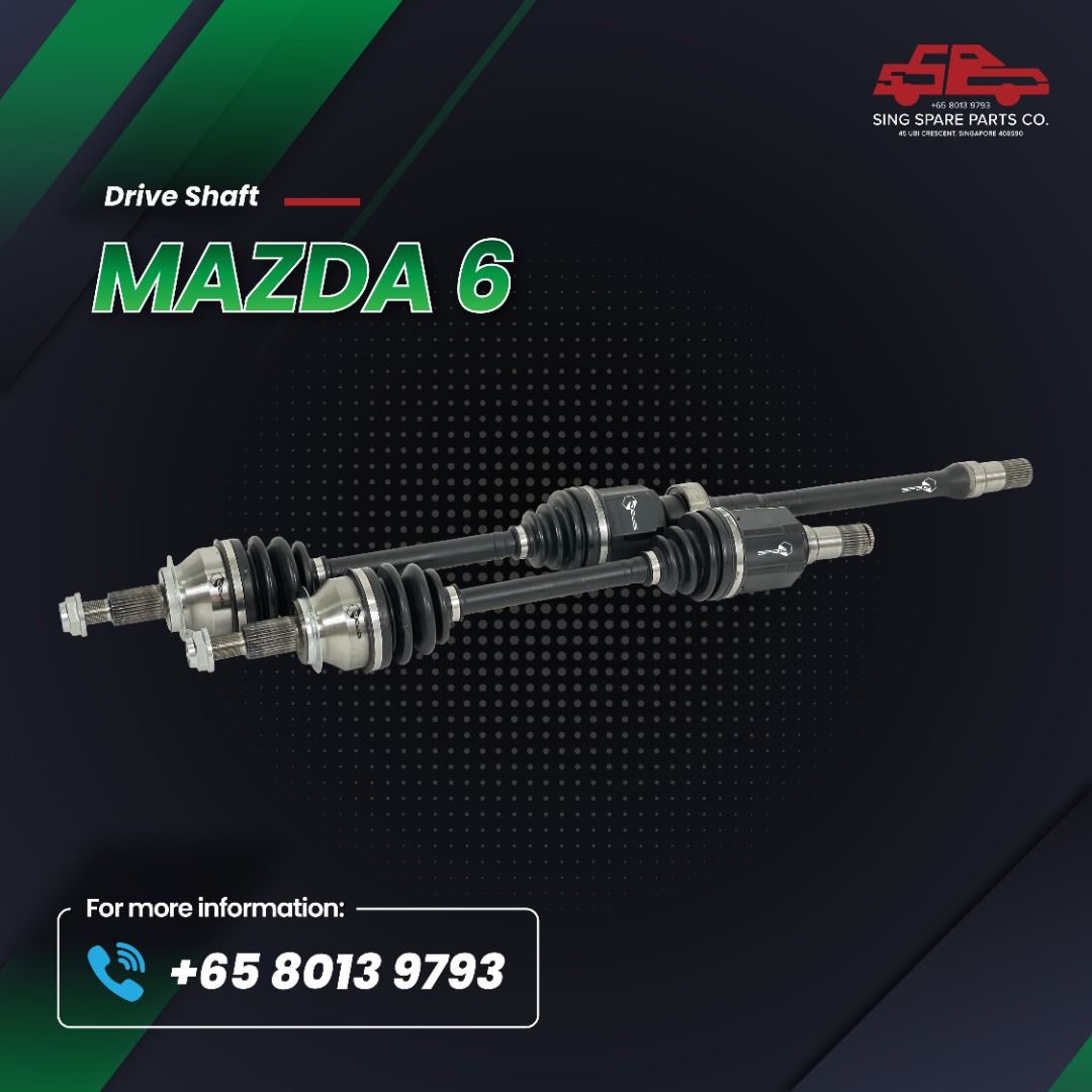 Quality Driveshaft for Mazda 6 Ensure Safe and Efficient Driving with