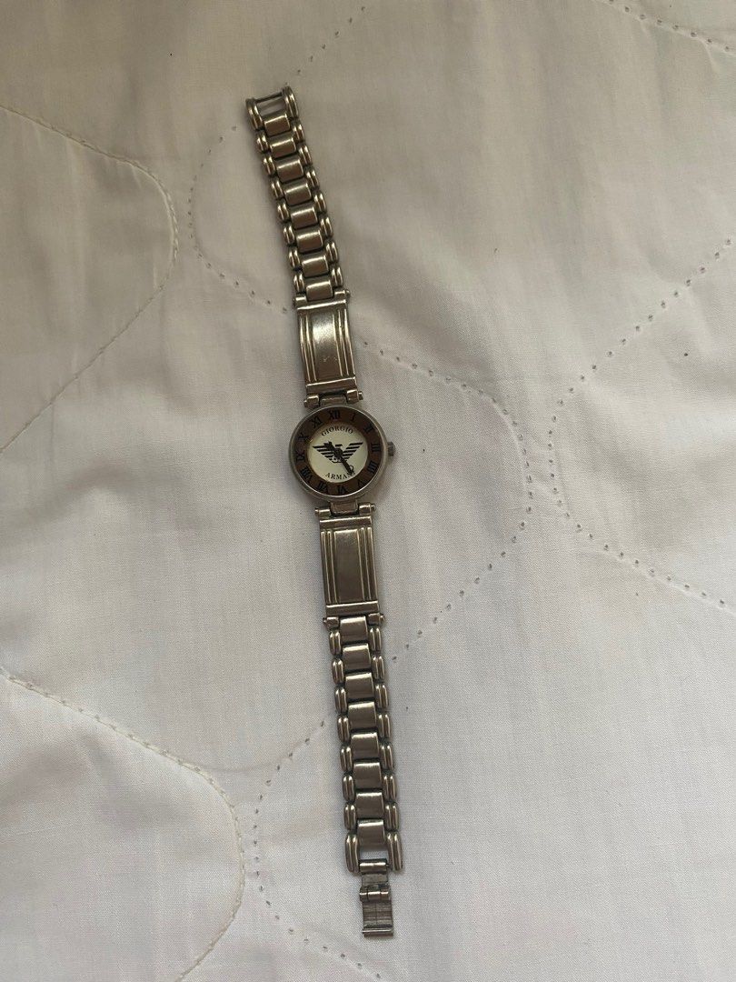 Rare Vintage Giorgio Armani Watch, Women's Fashion, Watches ...