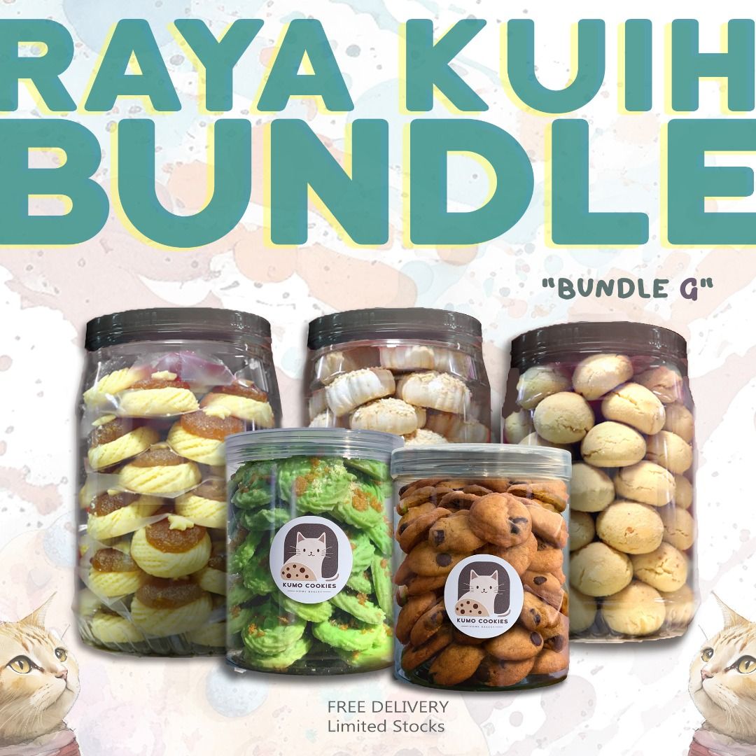 Raya Kuih 2023 Bundle (ORDER CLOSED), Food & Drinks, Homemade Bakes on ...