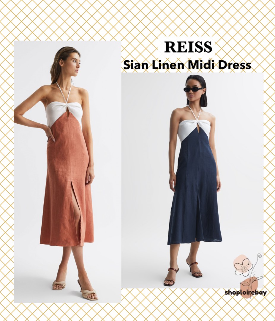 Reiss hotsell peach dress
