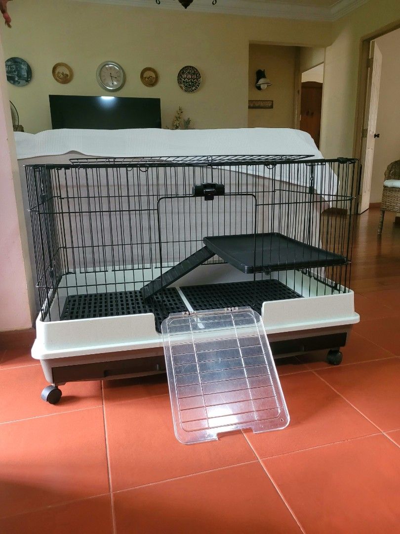 Riyoka Rabbit Cage, Pet Supplies, Homes & Other Pet Accessories on