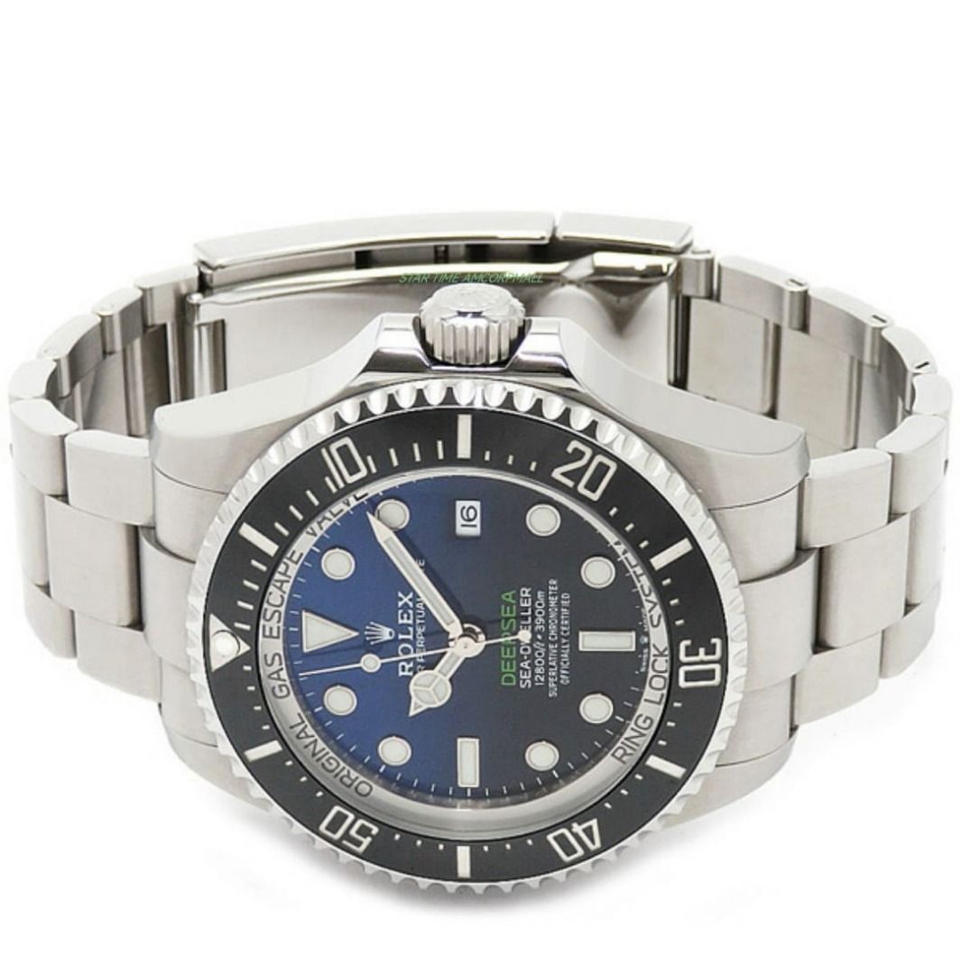Harga rolex deepsea blue cheap
