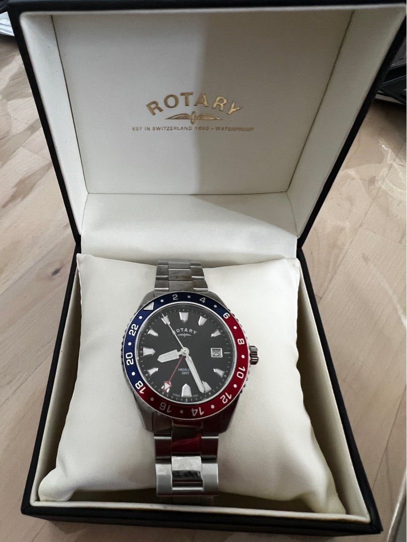 Rotary henley store gmt pepsi