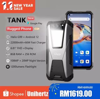 Unihertz 8849 Tank 3 with Casing, Mobile Phones & Gadgets, Mobile Phones,  Android Phones, Android Others on Carousell