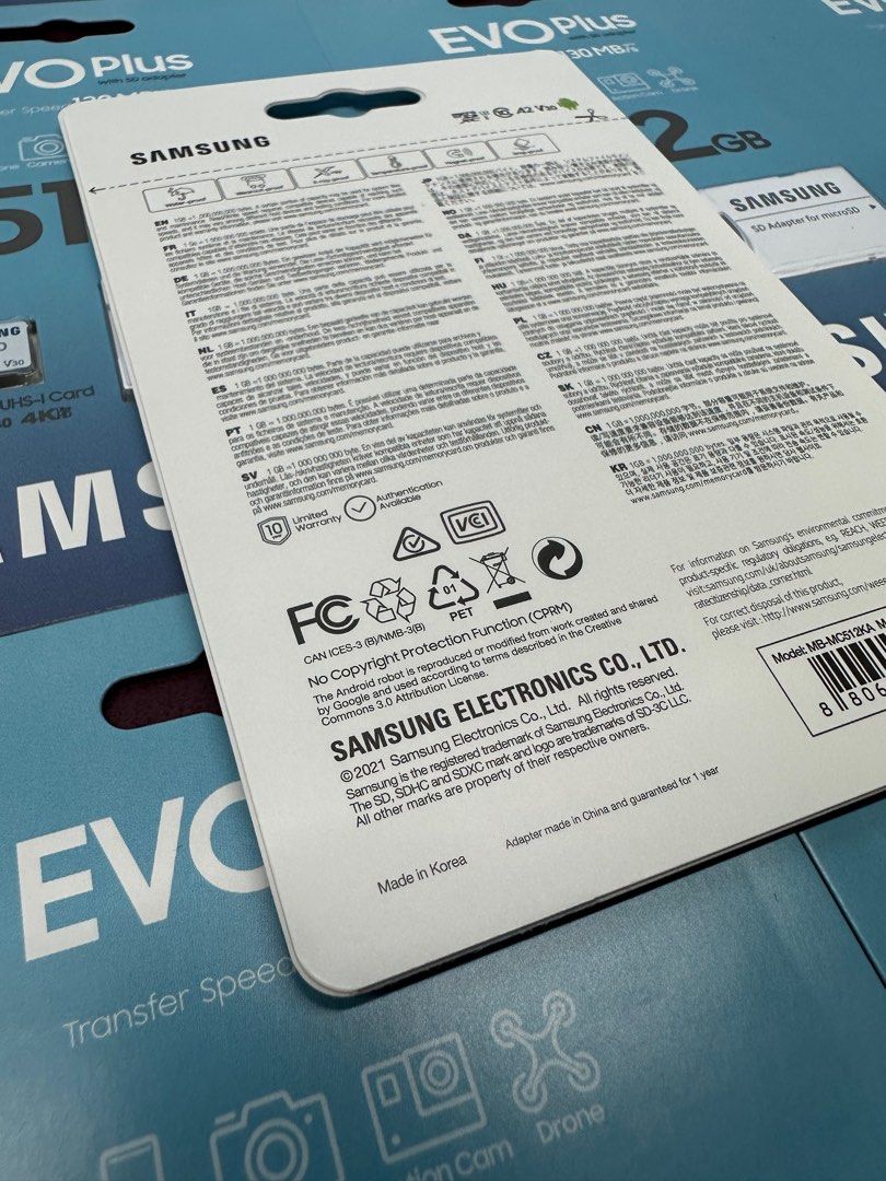 Samsung Evo Plus 512GB, Mobile Phones & Gadgets, Mobile & Gadget