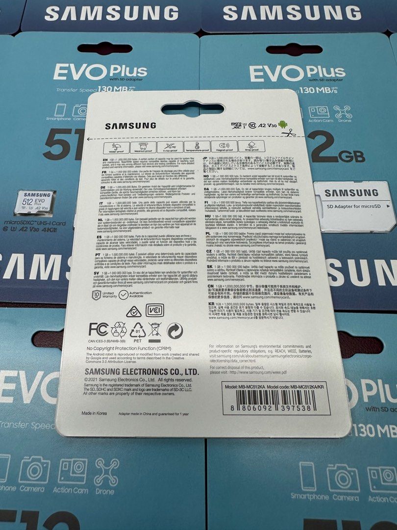 Samsung Evo Plus 512GB, Mobile Phones & Gadgets, Mobile & Gadget