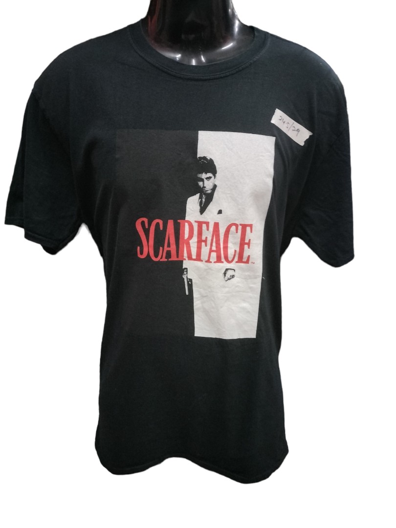 Scarface Tshirt, Men's Fashion, Tops & Sets, Tshirts & Polo Shirts on ...