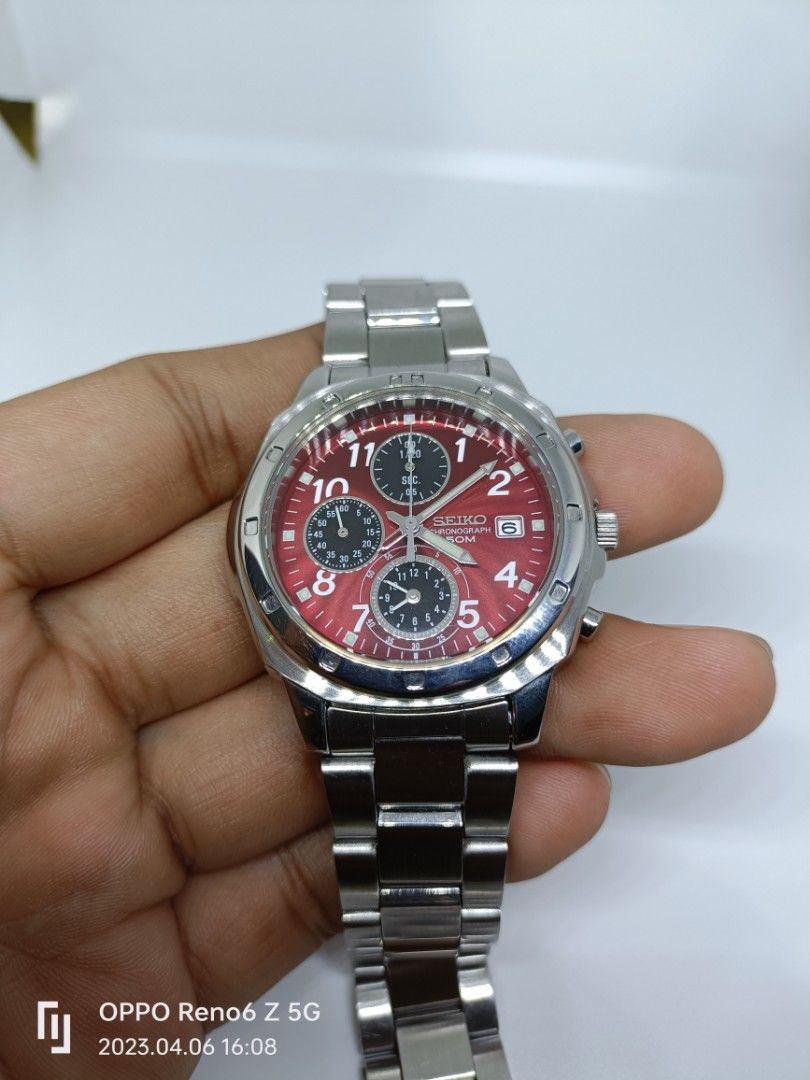 seiko chronograph 7t92-0CA0, Men's Fashion, Watches & Accessories, Watches  on Carousell