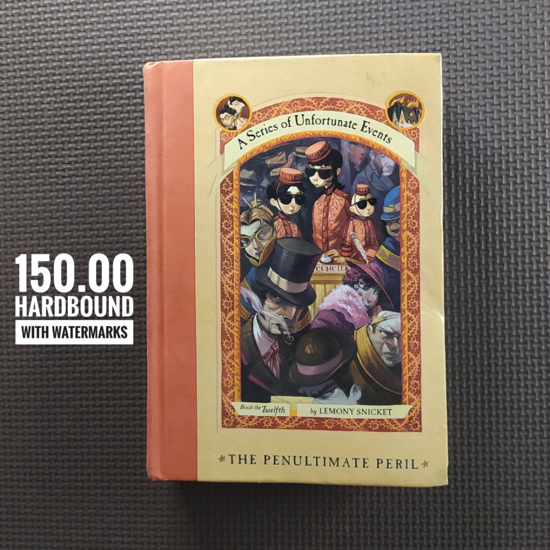 Series of Unfortunate events Book 12 on Carousell